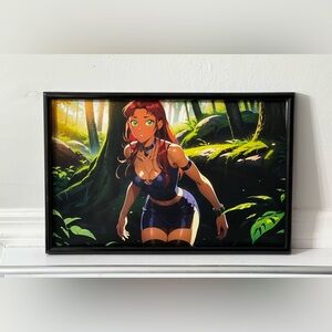 Teen Titans Starfire Art Poster